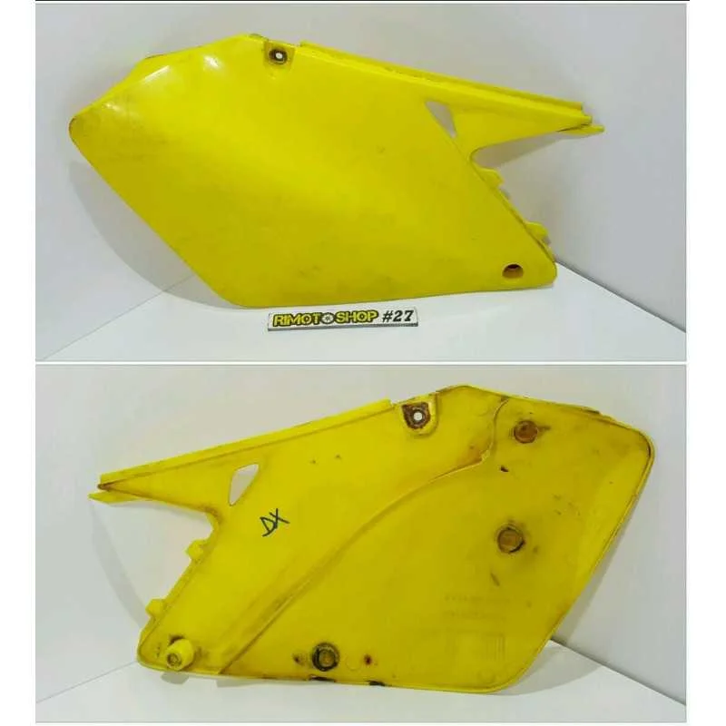 2001 08 SUZUKI RM125 plastica portanumero destra plastic number plate right Nuovo Arrivo