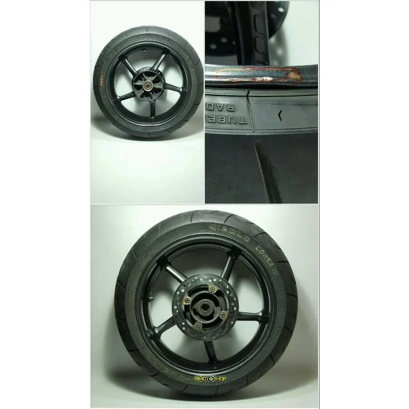 Economico 07 11 TRIUMPH STREET TRIPLE 675 cerchio ruota posteriore