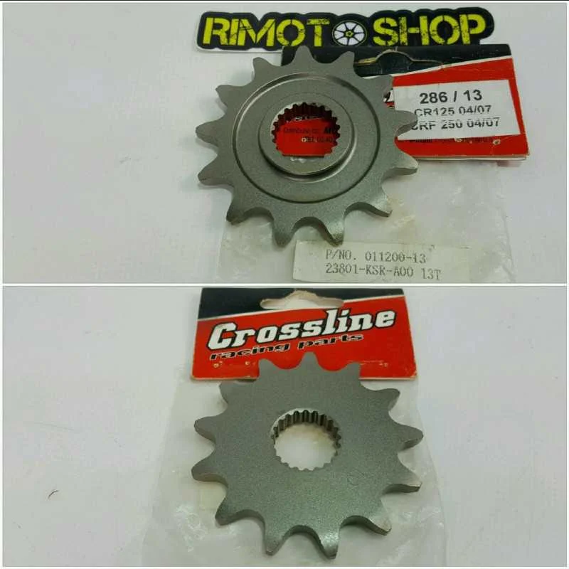 Compra Oggi Stesso CROSSLINE 13 denti CR 125 04-07 CRF 250 04-07 pignone pinion