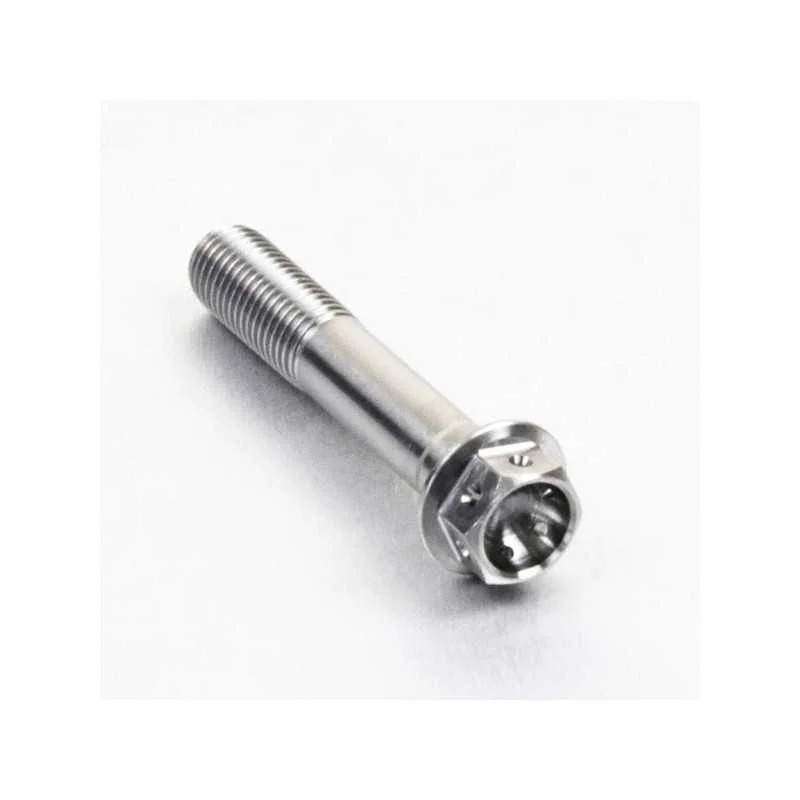 Bullone pinza freno titanio Gr5 M10x1.25x55 forato HONDA DUCATI APRILIA SUZUKI MV Sconto
