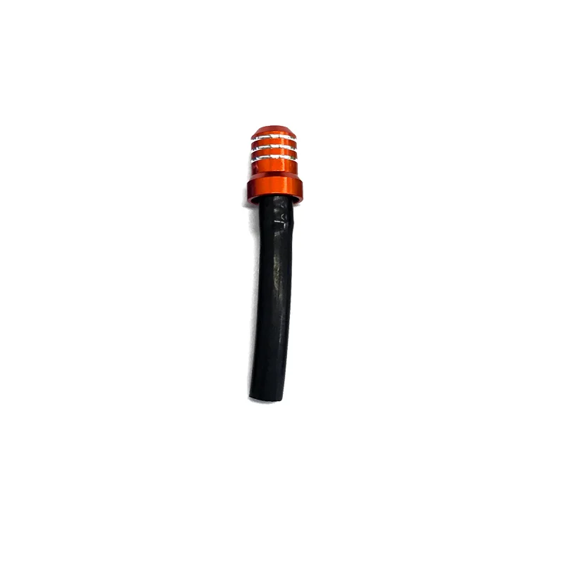 Prezzo Conveniente Sfiato serbatoio arancione con tubo corto nero