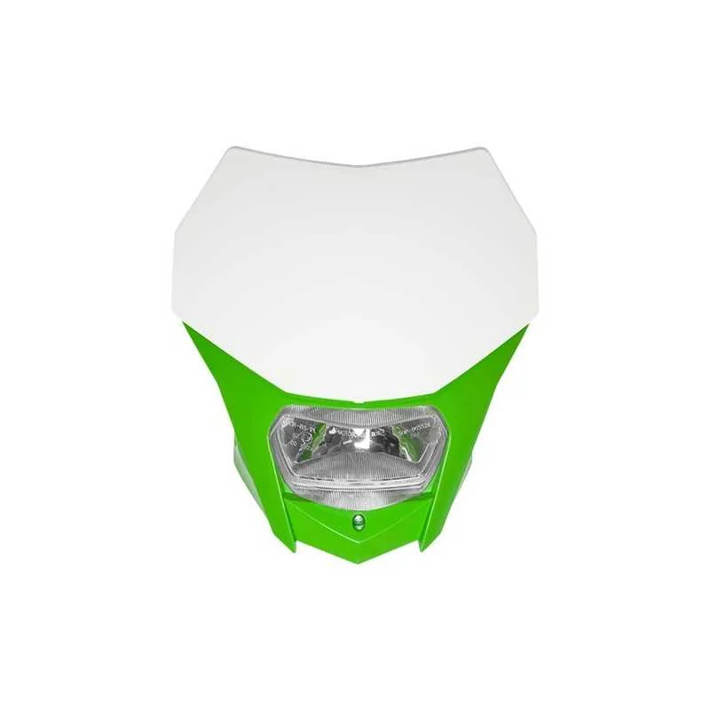 Mascherina porta faro Circuit UNIVERSALE enduro VERDE Quantità Limitata