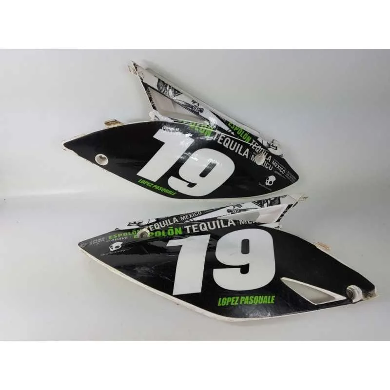 A Buon Prezzo 11 2012 Kawasaki kxf 250 Plastiche tabelle porta numero KX250YBF