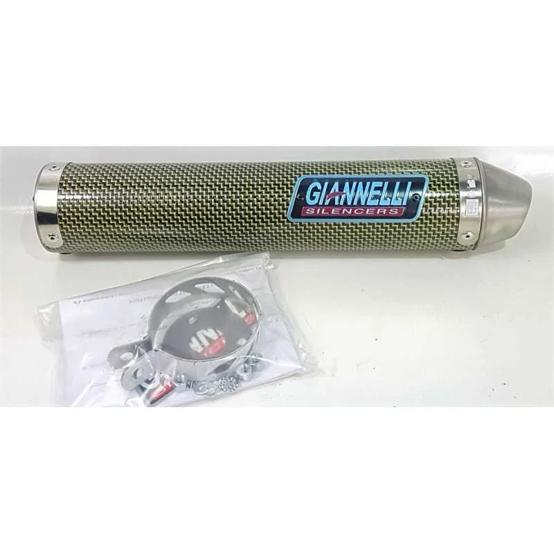 Spedito Oggi 95 10 APRILIA RS 125 GIANNELLI Silenziatore carbonio KEVLAR ALLUMINIO