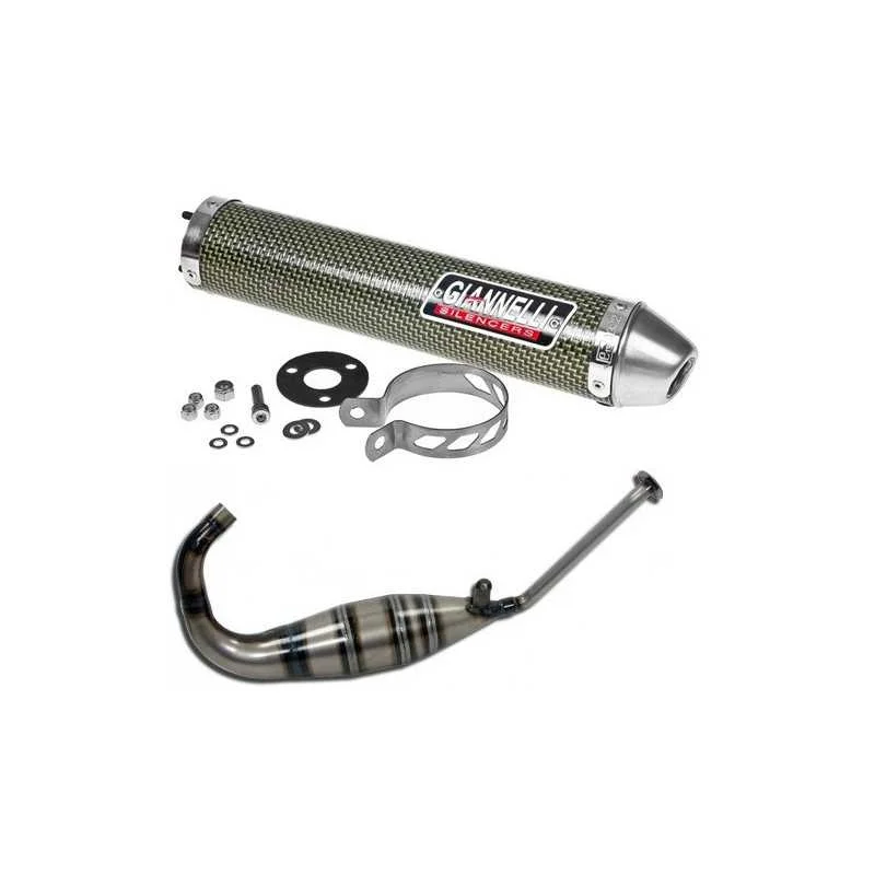 Compra Adesso APRILIA RS 125 GIANNELLI Espansione scarico + Silenziatore carbonio kevlar