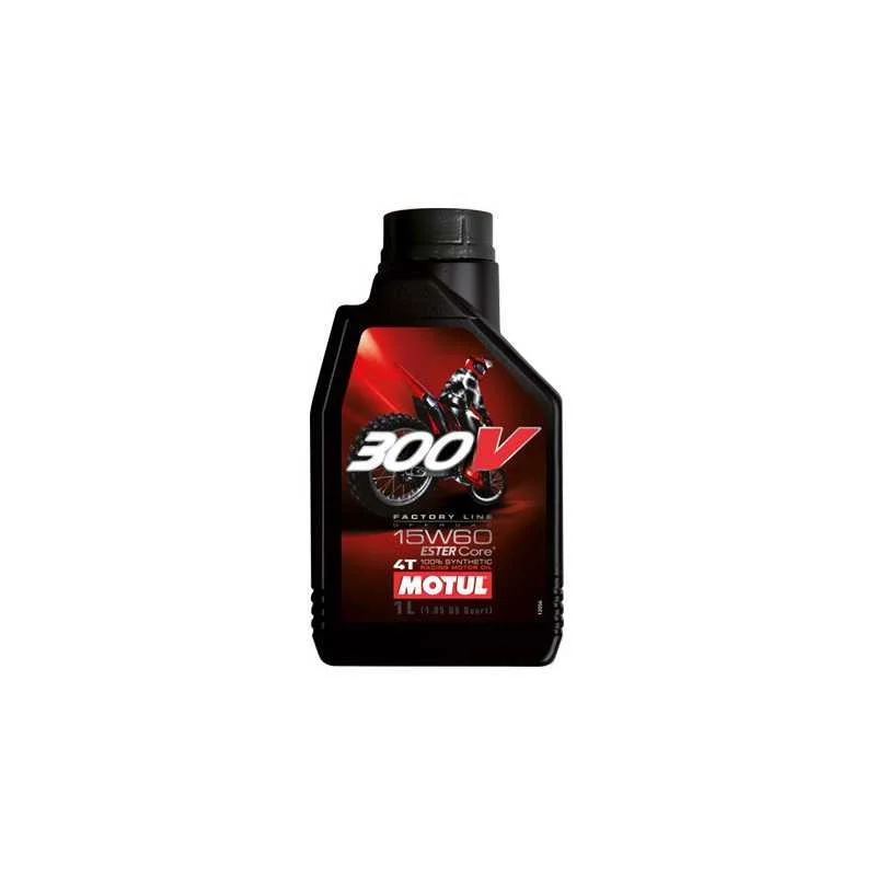 Olio motore Motul 300V Off road racing - 1 lt Compra Adesso