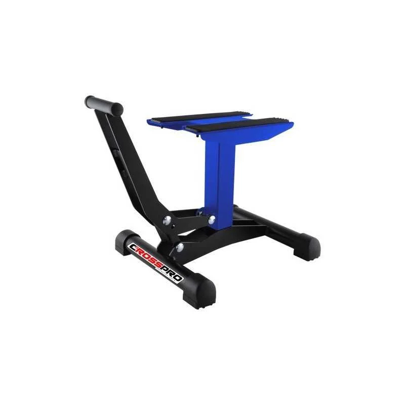 Cavalletto alzamoto CrossPro a leva blu MX enduro Must-Have