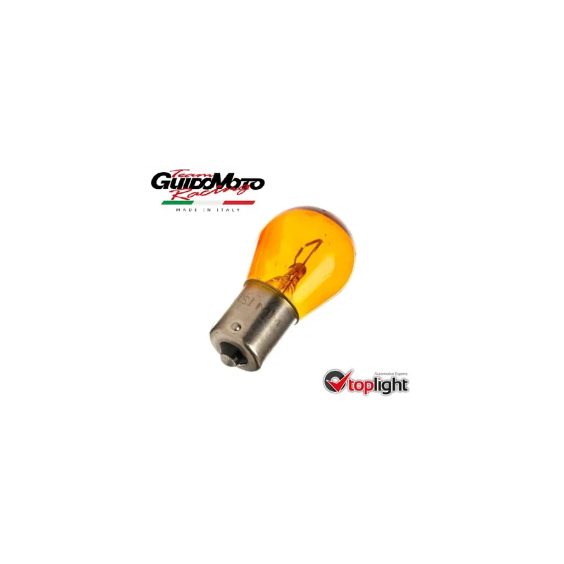 Prezzo Scontato LAMPADINA 12 VOLT 21 WATT BA15S ARANCIO FRECCE VESPA PX PIAGGIO TOPLIGHT LP39345