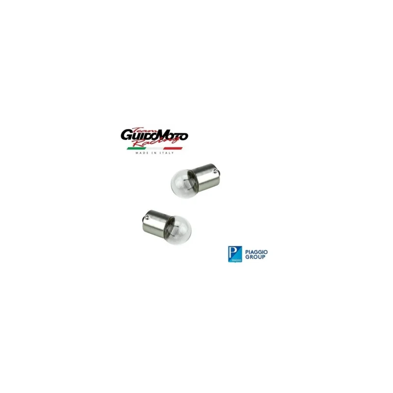 Spedito Oggi LAMPADE 6 V 10 WATT SFERA BA15S PN MOTOCICLI CICLOMOTORI SCOOTER PIAGGIO 58707