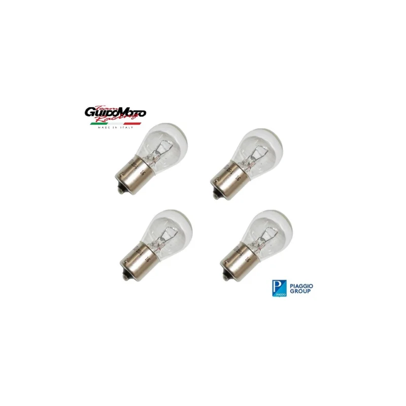 Direttamente Dal Produttore LAMPADINE 12 VOLT 21 WATT BA15S C10 FRECCE VESPA PX PIAGGIO 38561