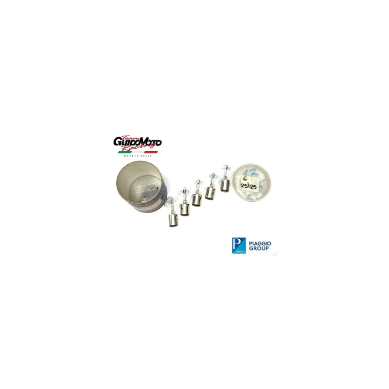 Consegna Rapida LAMPADINE 6 VOLT 25/25 WATT BA 20D FARO ANTERIORE VESPA ET3 180 SS RALLY 16583