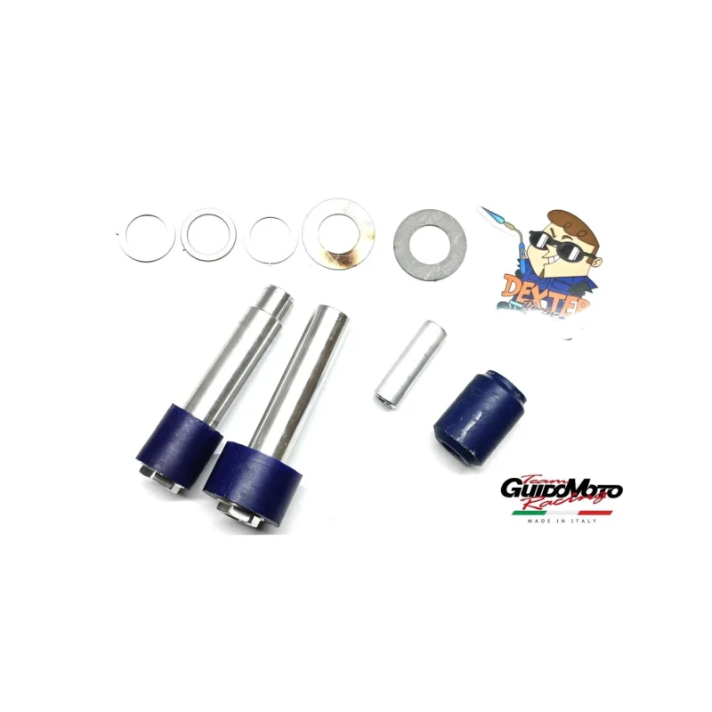 TAMPONI MOTORE ANTERIORI POSTERIORI VESPA LARGEFRAME DEXTER RACING GMV0379 Popolare