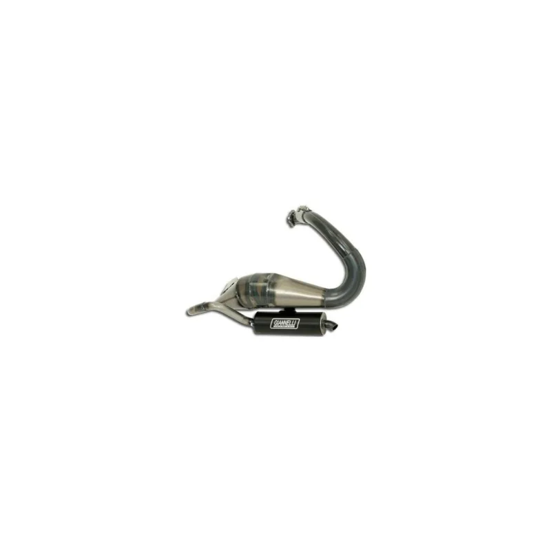 Vendita Finale MARMITTA GIANNELLI VESPA 50-125-ET3 TRASPARENTE SILENZIATORE NERO 30069