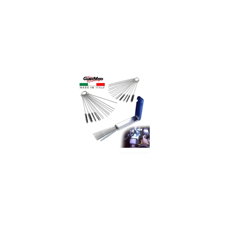 Di Tendenza SPAZZOLE ALESATORI PULIZIA CARBURATORI GETTI MOTOCICLI SCOOTER GMM0165