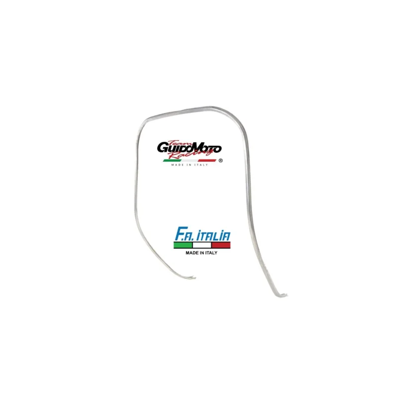 BORDO SCUDO ALLUMINIO VESPA SPRINT GT GTR SUPER TS PIAGGIO FA0506 Nuova Collezione