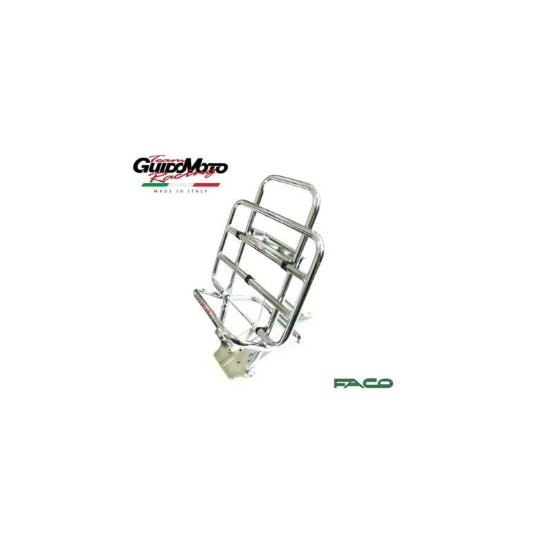 PORTAPACCHI POSTERIORE PORTA RUOTA CROMATO VESPA 125 ET3 PIAGGIO F0202/C Direttamente Dal Produttore