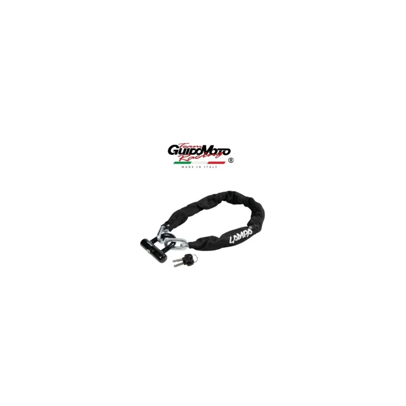 LUCCHETTO ATROX MAXI CATENA ACCIAIO TEMPERATO 90 CM CHIAVI ROBUSTE LAMPA L90672 Offerta
