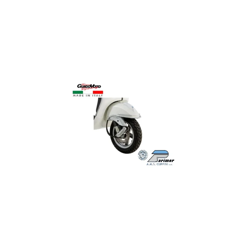 Promozione Esclusiva PARAURTI CROMATO PARAFANGO VESPA LX LXV S 50 >150 PARIMOR CUPPINI C506