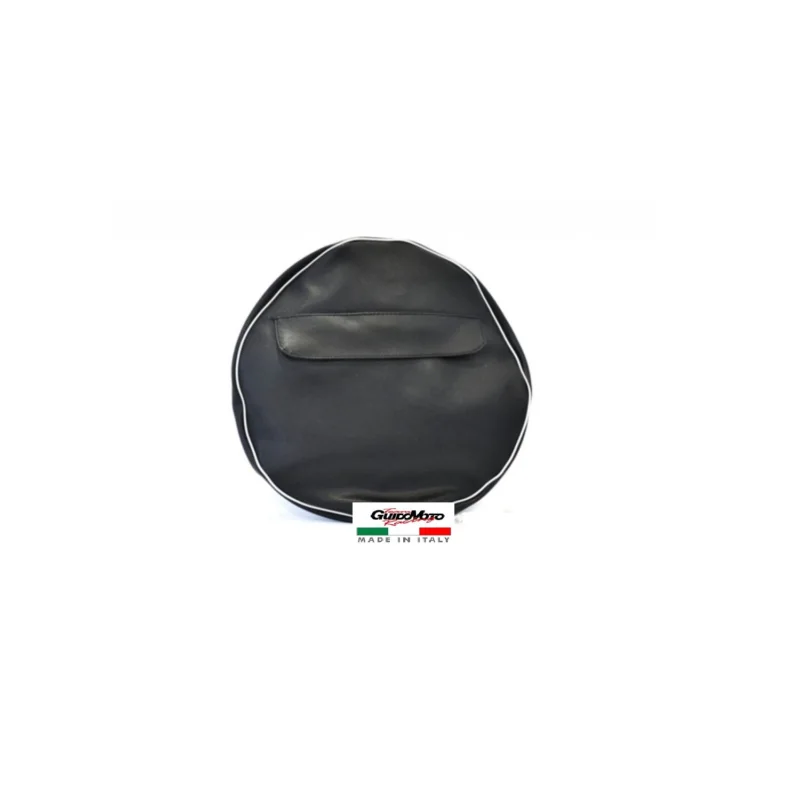 COPRI RUOTA SCORTA 300-10 NERO TASCA VESPA LAMBRETTA CR10/NE Compra Online
