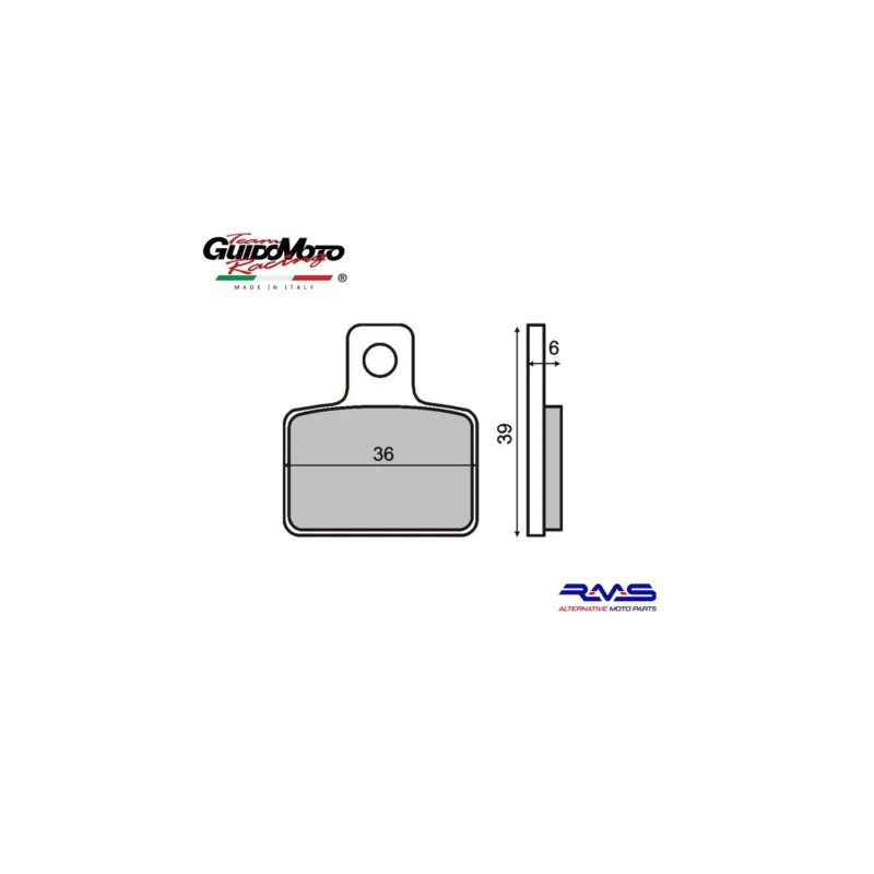 Ultime Pezzi PASTIGLIE FRENO CARBON CERAMIC MINI CROSS BETA MOTOCICLI HONDA GAS GAS RMS 225100650