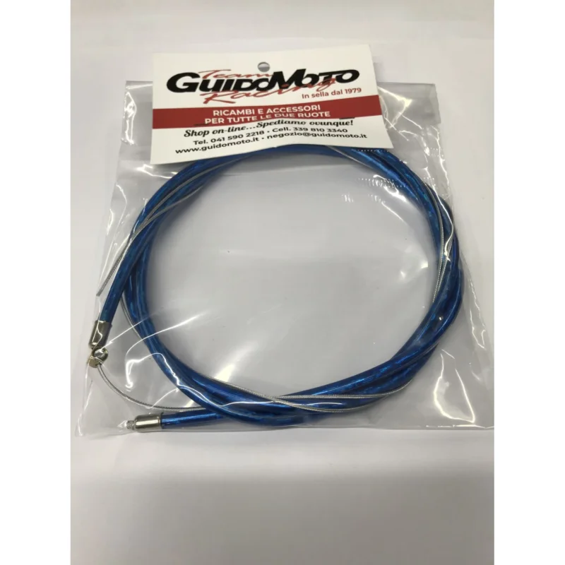 Occasione GMC0106 TRASMISSIONE BLU METAL COMANDO GAS CIAO BRAVO SI CICLOMOTORI PIAGGIO