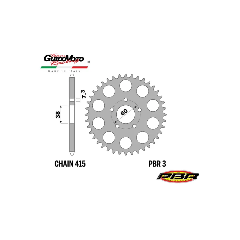 Offerta Del Giorno CORONA TRASMISSIONE Z 36 PASSO 415 CICLOMOTORI GARELLI PERIPOLI MALAGUTI PBR 336F