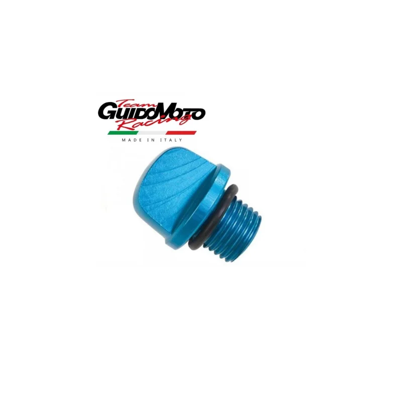 Solo Oggi TAPPO CARICO OLIO MOTORE MINARELLI AM6 ANODIZZATO BLU STAGE6 STR-560.63/BL