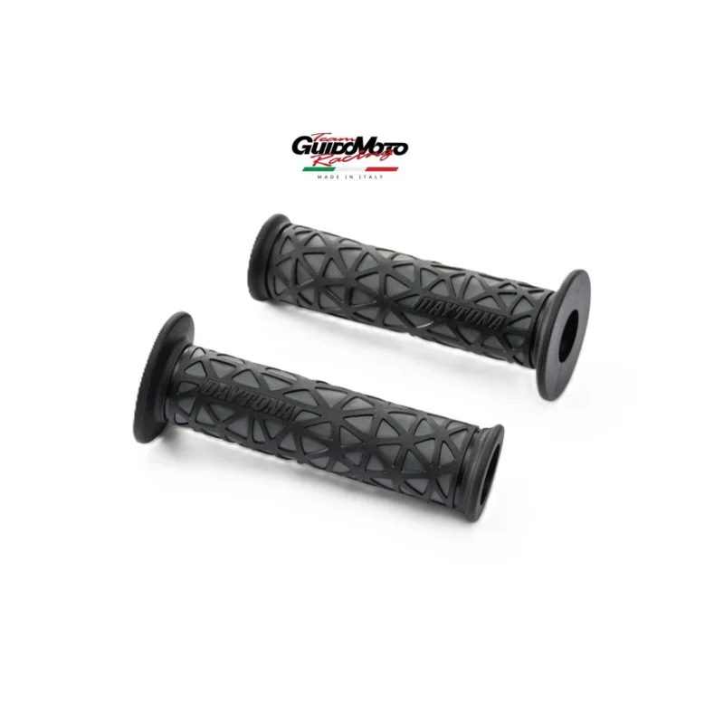 MANOPOLE GRIPPY GRIP GRIGIO NERO 20/22 MOTO E SCOOTER DAYTONA 88672 Spedizione Gratuita
