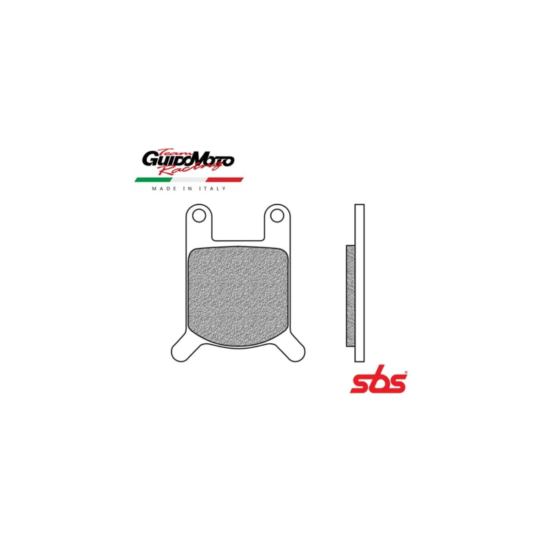 PASTIGLIE FRENO CARBON CERAMIC MOTO CICLOMOTORI EPOCA SBS 532 HF 6565320 Spedito Oggi