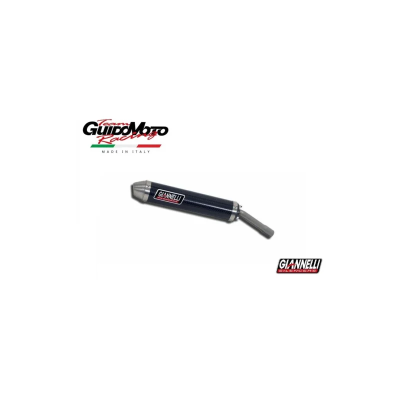 SILENZIATORE CARBONIO ALLUMINIO MOTOCICLI BETA RR 50 GIANNELLI G34702HF Ultime Pezzi