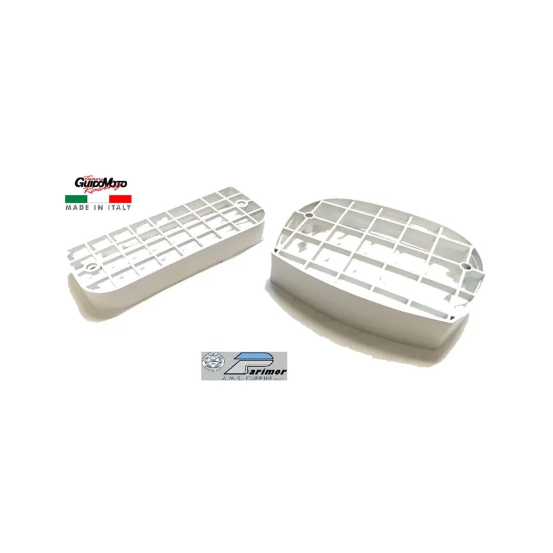 Soddisfatti O Rimborsati GRIGLIE BIANCHE PARASASSI FANALI CIAO P PX PXV PIAGGIO GMC0091