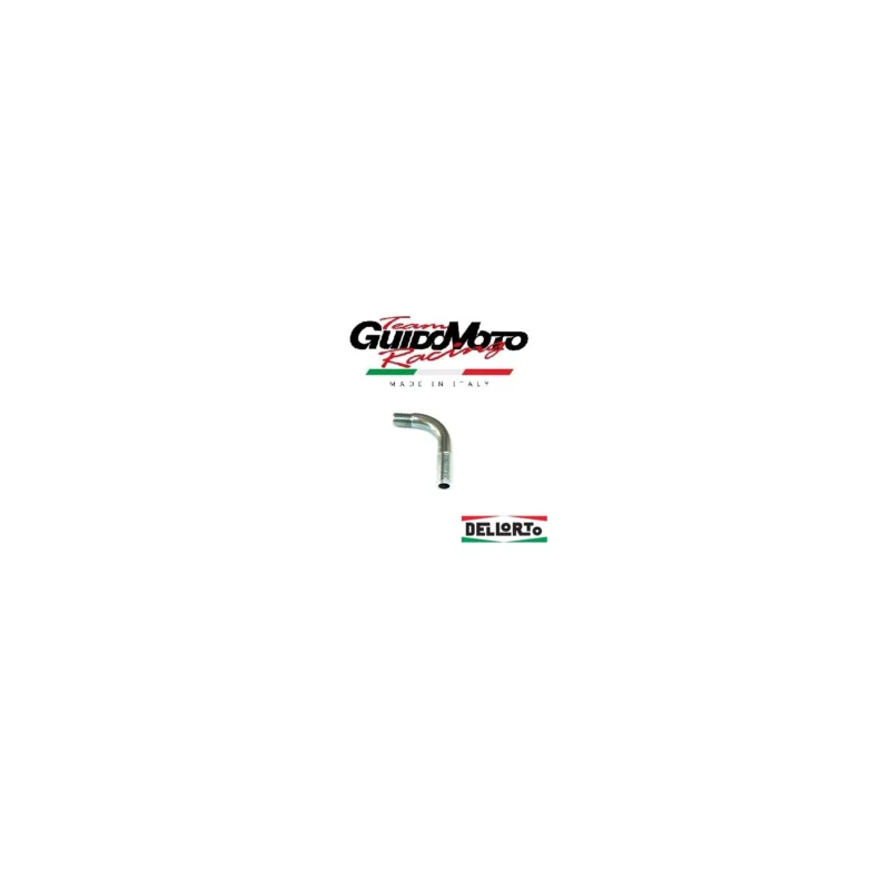 Consegna Rapida CURVETTA 90° CARBURATORE COPERCHIO VALVOLA GAS DUE FILETTI DELL'ORTO 09014753