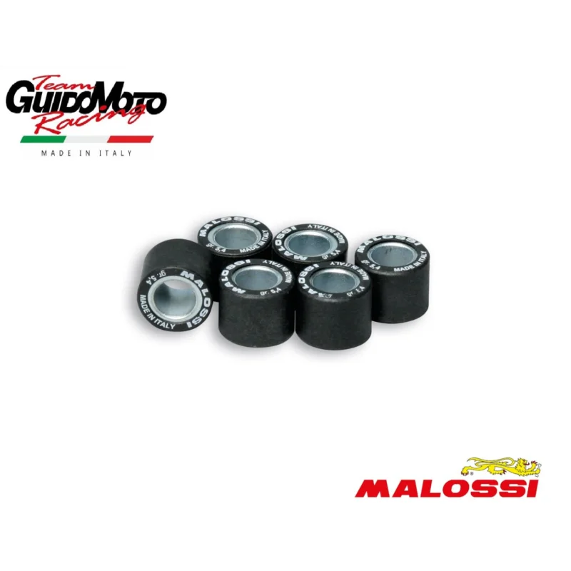 RULLI VARIATORE 15 X 12 GRAMMI 6 SCOOTER APRILIA SR MALAGUTI F12 MBK BOOSTER NEO'S MALOSSI 669417GO Soddisfatti O Rimborsati