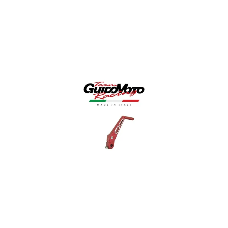 PEDALE AVVIAMENTO ALLUMINIO ROSSO MOTOCICLI MOTORE AM 6 MNARELLI 090562A Economico
