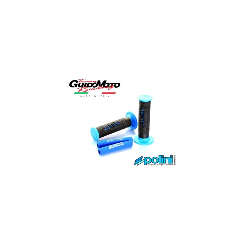 Occasione MANOPOLE COPRILEVE BICOLORE NERO BLU BIG EVOLUTION POLINI 341.0027