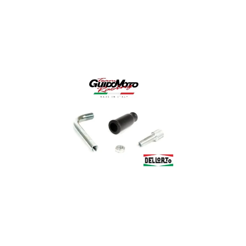 Occasione TUBETTO GOMMINO FILO GAS LUNGO 55 mm 90° CARBURATORI DELL'ORTO 261290B