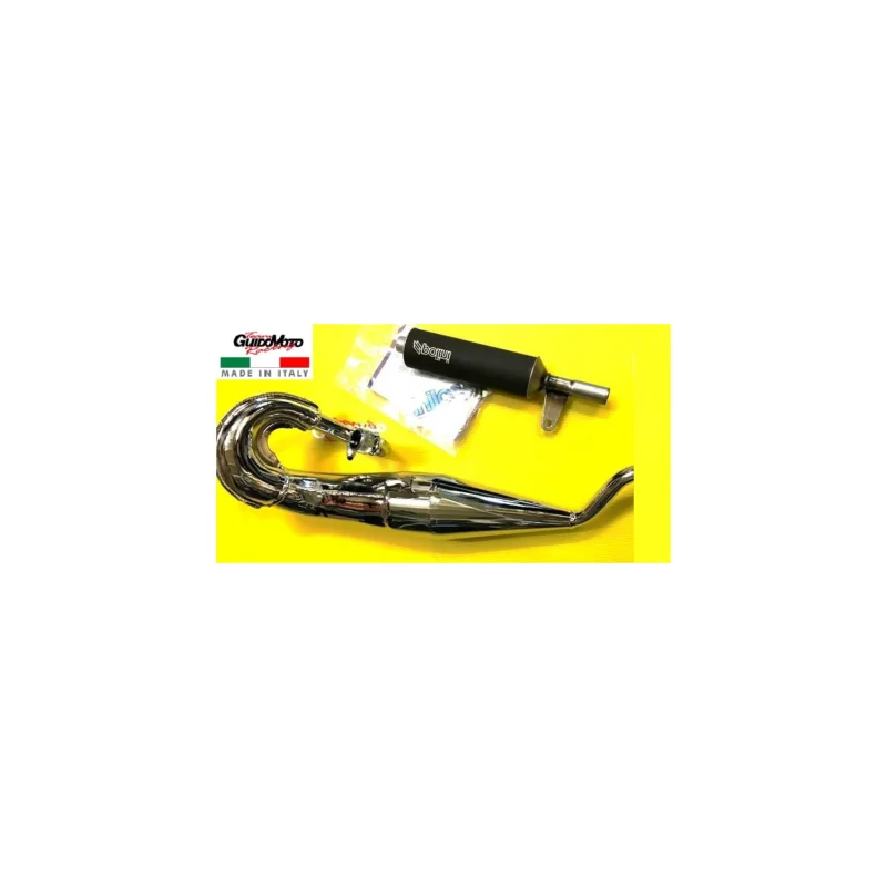 MARMITTA POLINI CROMATA MUFFLER SPORT CICLOMOTORI CIAO BRAVO 200.0132/CR Must-Have