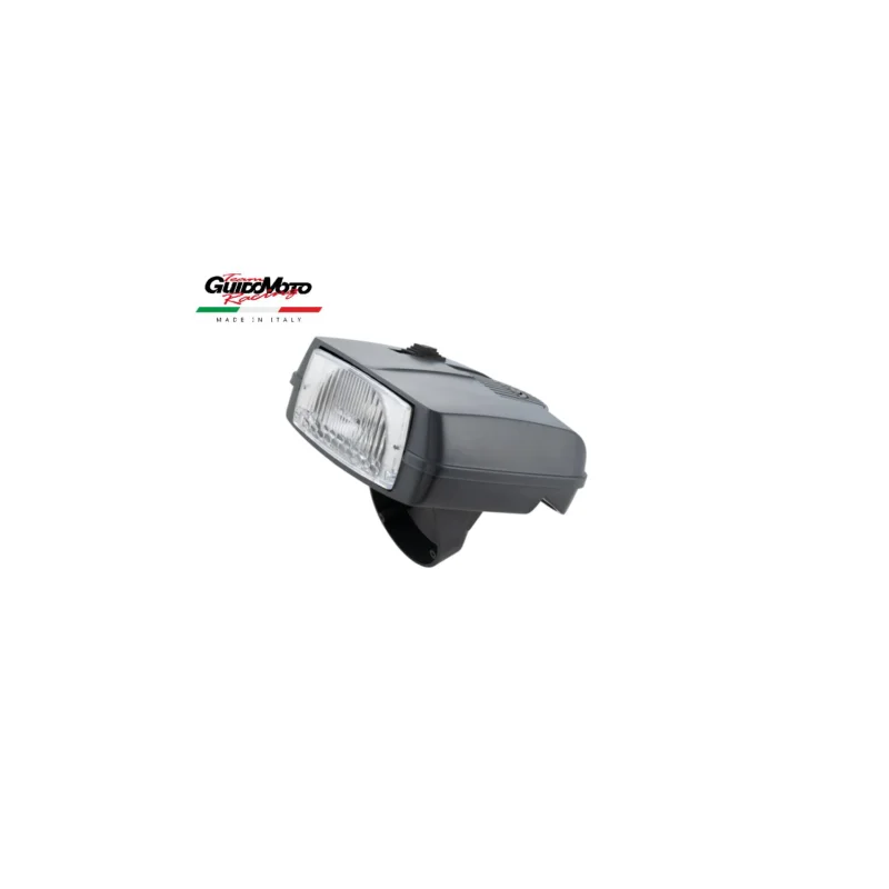 Ultime Pezzi FARO ANTERIORE NERO CICLOMOTORI BRAVO PRIMA SERIE PIAGGIO BOSATTA F-280/NE