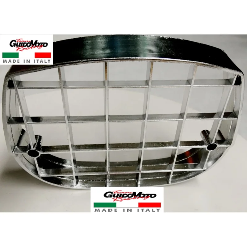Spedizione Espresso GRIGLIA CROMATA FARO ANTERIORE CIAO P PX PXV GUIDOMOTO 119ZCR