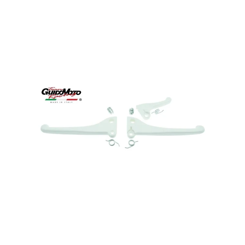 LEVE BIANCHE COMANDI MANUBRIO CICLOMOTORI PIAGGIO CIAO P PX PXV BRAVO SI CIF 5895-B Prezzo Conveniente