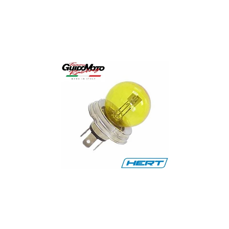 Prezzo Di Fabbrica LAMPADINA 6 VOLT 15 WATT P26S GIALLA FARO ANTERIORE CICLOMOTORI VESPA 206401