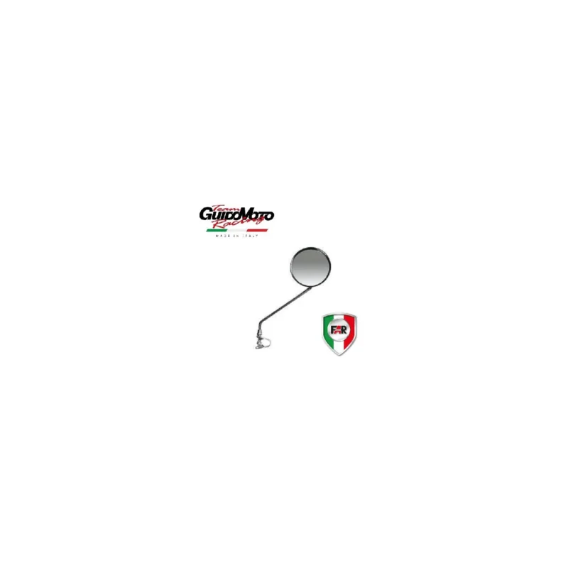 Acquista Ora SPECCHIO RETROVISORE DESTRO CROMATO MOTOCICLI CICLOMOTORI FAR F0990DX