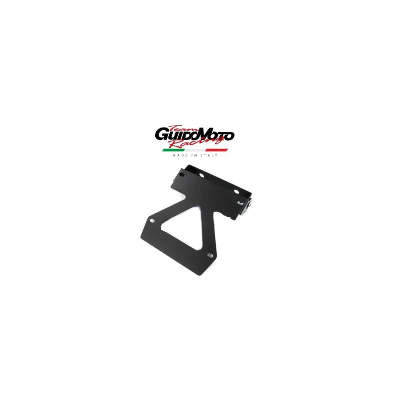 Super Prezzo PORTA TARGA NERO REGOLABILE UNIVERSALE CICLOMOTORI SCOOTER GMS0001