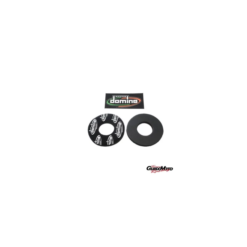 Offerta Limitata 0004.26.40.04-0 COPPIA ANELLI DOMINO NERI PROTEZIONE MANI MOTOCICLI