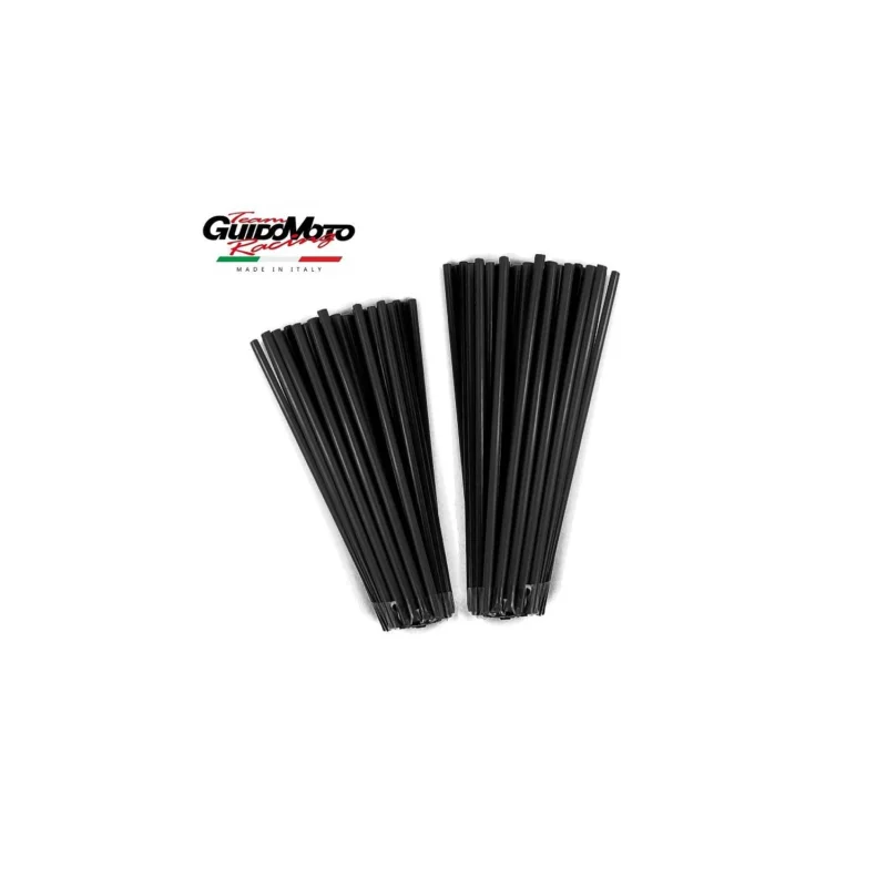 COPRI RAGGI NERI RUOTE MOTOCICLI OFF ROAD CICLOMOTORI M004451G Popolare