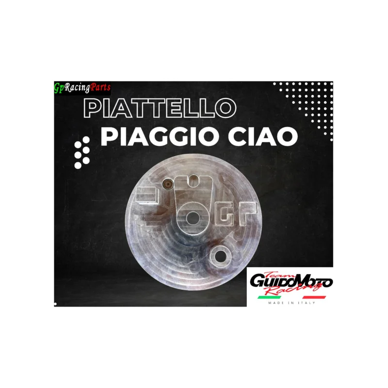 Quantità Limitata PIATTELLO CEPPI FRENO CNC ANTERIORE CICLOMOTORI CIAO GPRACING PARTS GP117