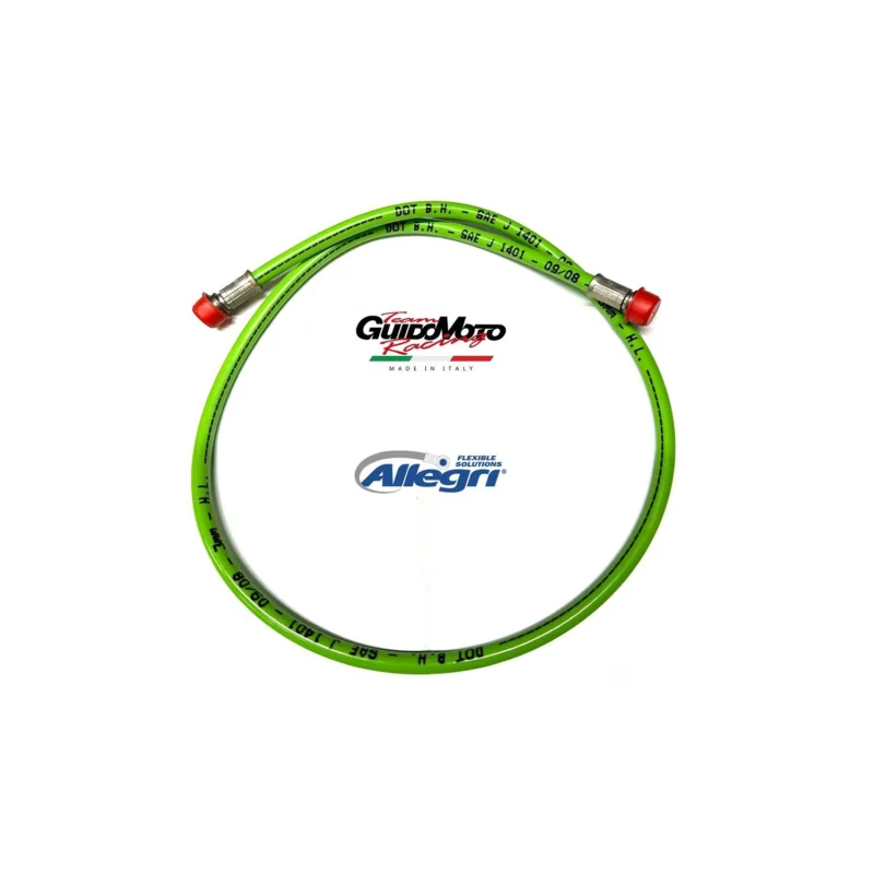 TUBO FRENO AERONAUTICO VERDE PRONTO 80 CM MOTO SCOOTER ALLEGRI GS.0800.V Popolare