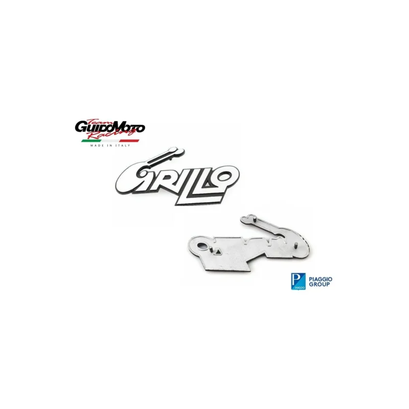 Prezzo Di Fabbrica TARGHETTA FIANCATE LATERALI CICLOMOTORI GRILLO PIAGGIO 256395