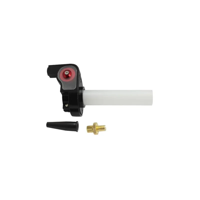 Sconto COMANDO GAS RAPIDO CNC NERO ROSSO MOTOCICLI SCOOTER CICLOMOTORI 323300M