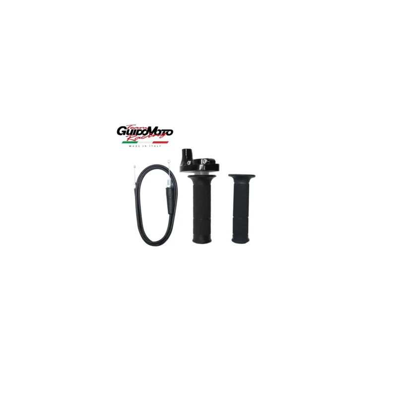 COMANDO GAS RAPIDO NERO COMPLETO MOTOCICLI CICLOMOTORI GMC0249 Must-Have